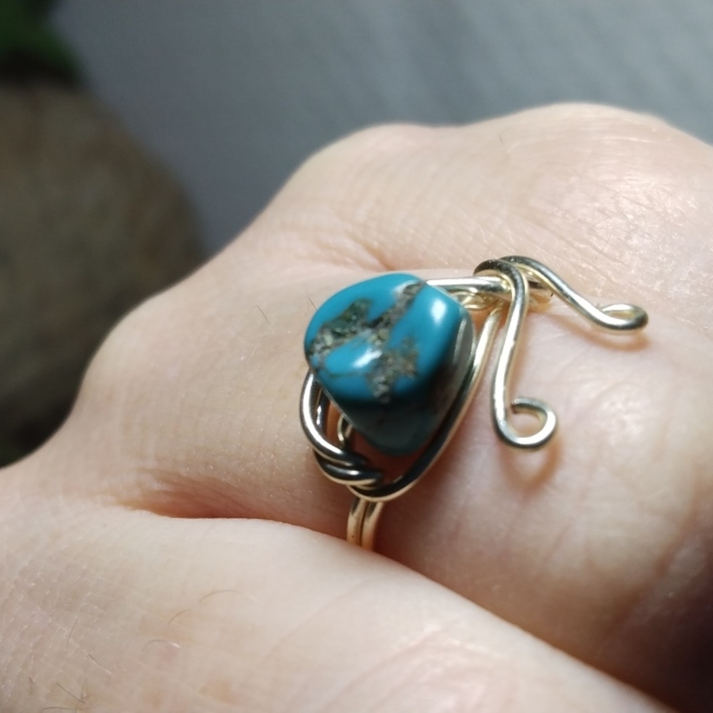 Turquoise & Silver Ring NWT